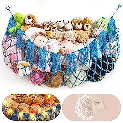 Stuffed Animal Hammock Net with Lights - Big Toy