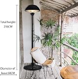 DONYER POWER Electric Garden Patio Heater 2000W Waterproof Outdoor Indoor view 4