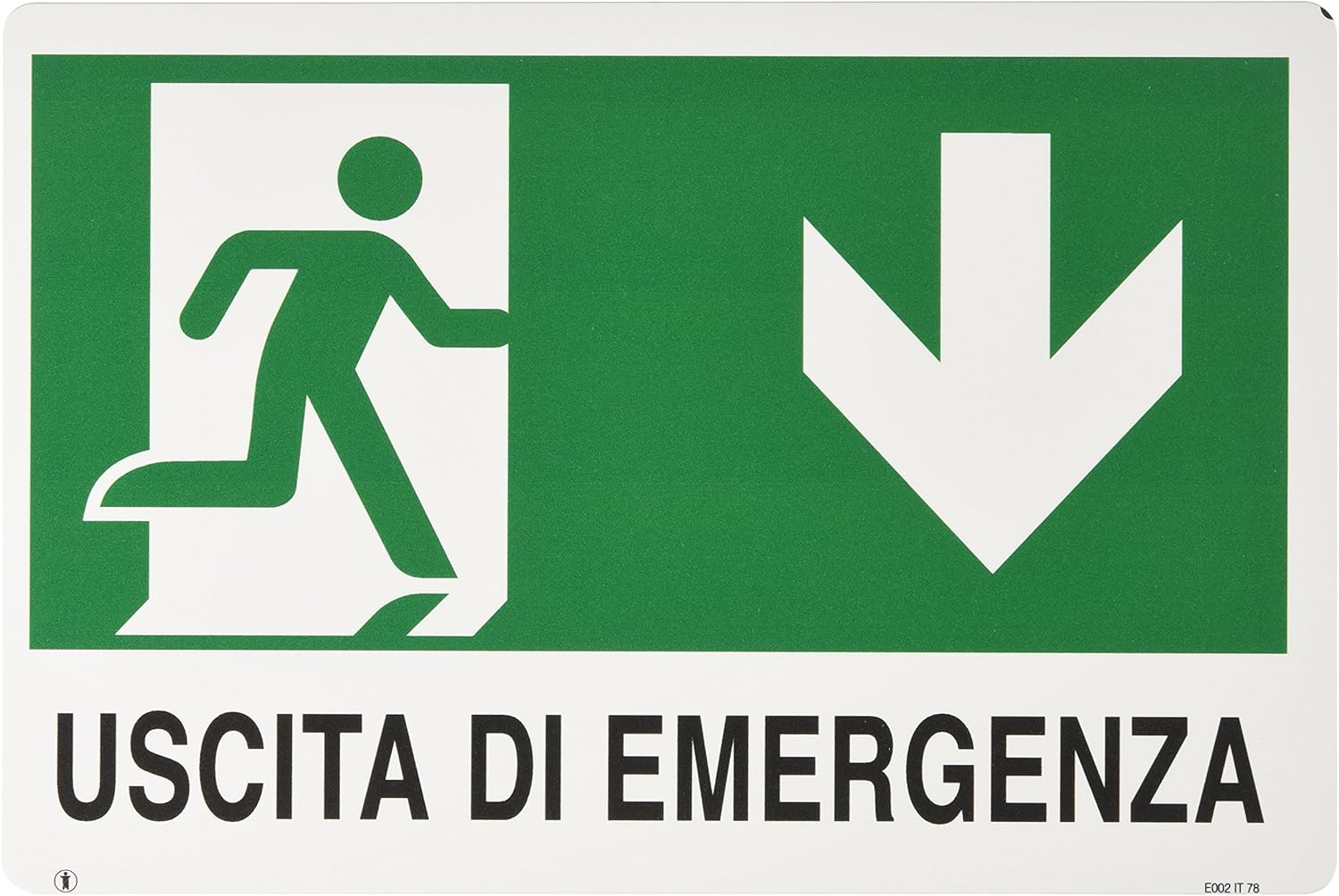 segnali di uscita di emergenza