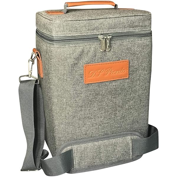 wine box cooler bag with stand