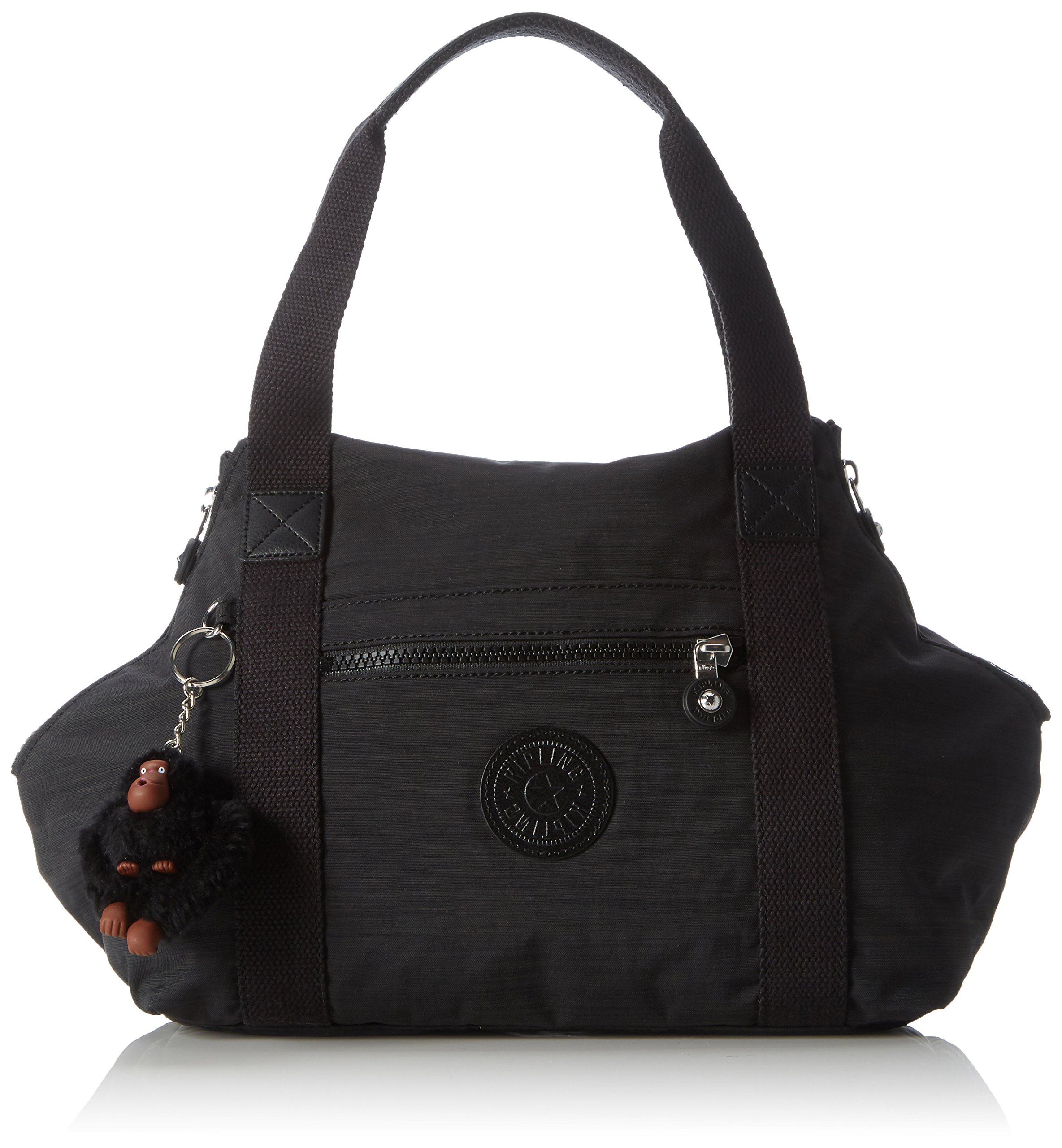 Kipling Women's Art S Handbag, Black (Dazz Black), 44x27x18 cm
