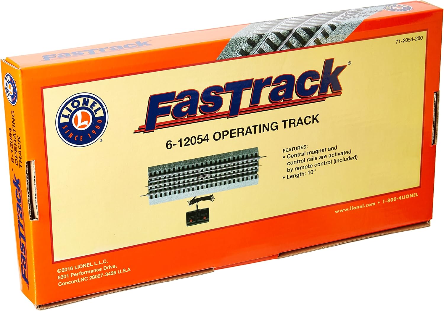 lionel fastrack operating track section