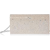 Jessica McClintock womens Chloe Sparkle Stones Evening Clutch