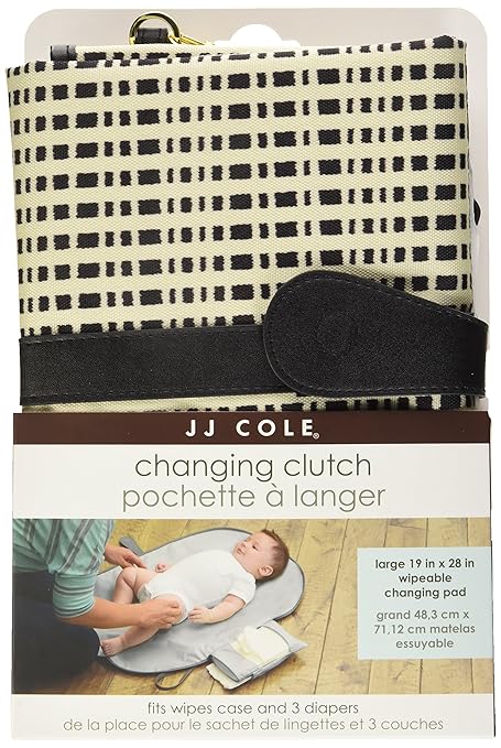Jj Cole Changing Clutch Black Cream By Jj Cole Amazon De Baby