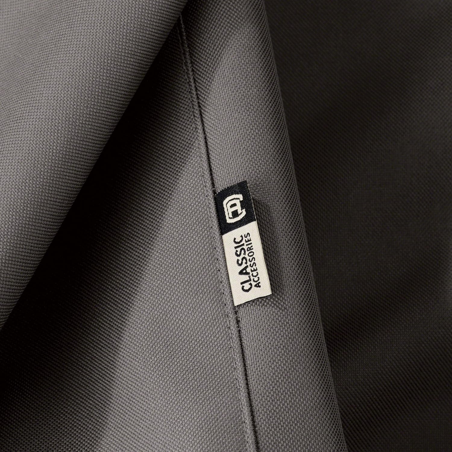 Classic Accessories, 55-809-065101-EC, Ravenna Water-Resistant 60 Inch Patio Cushion and Cover Storage Bag, Taupe, Large : Garden & Outdoor