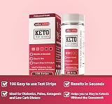 Seba Nutrition Keto Urine Test Strips 100 Sticks Ketosis Urinalysis view 4