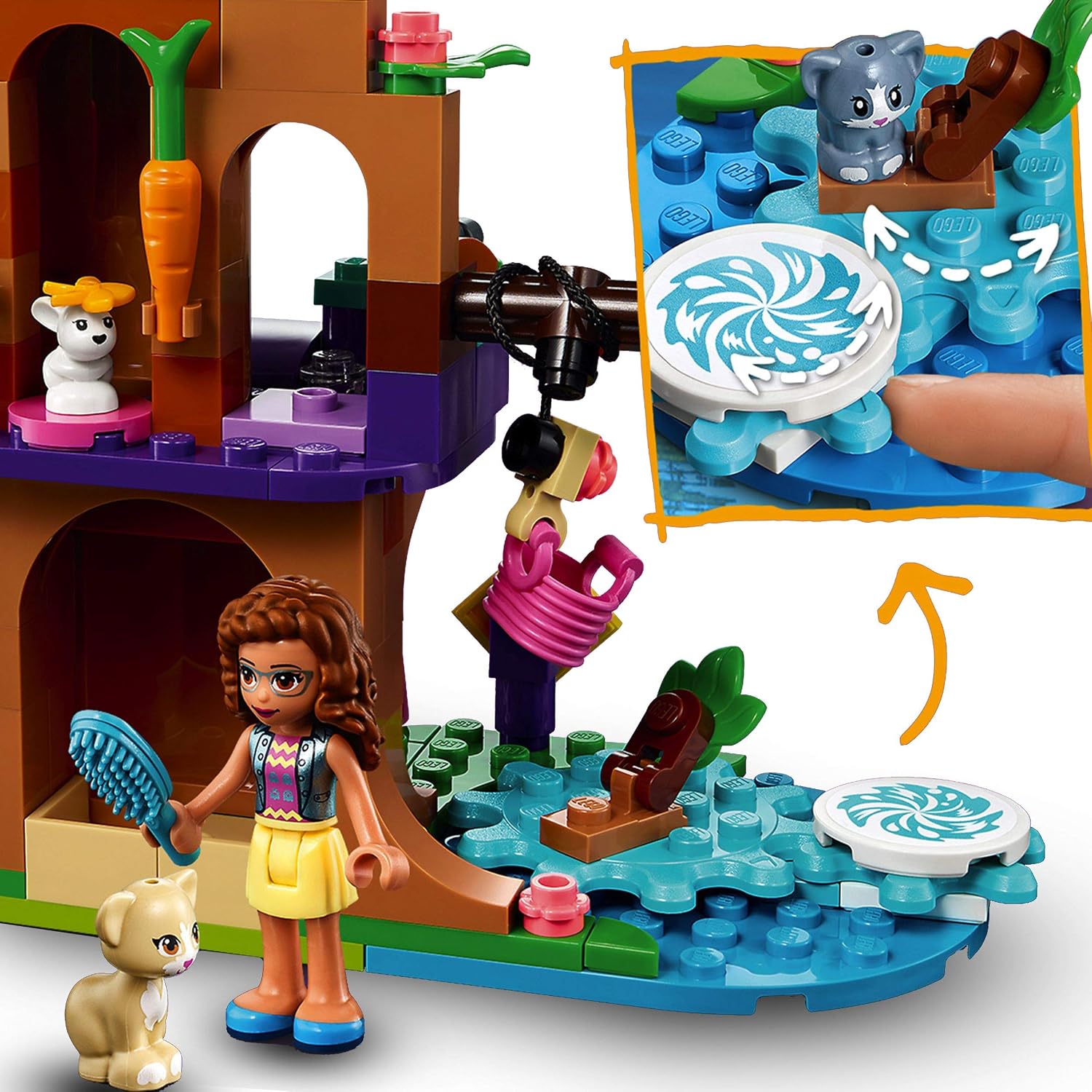 LEGO 41445 Friends Vet Clinic Ambulance, Multicoloured, 70 x 354 x 191 millimeters - Image 5