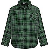 Hurley Boys Long Sleeve Flannel Shirt