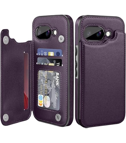Funda Soporte Cierre Magnético Funda Tipo Cartera Para Google Pixel 6 Pro - Piel Sintética Funda Tarjetero Magnética