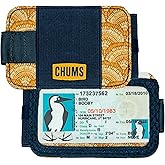 Chums Bandit Bi-Fold Wallet – Slim RFID Wallet for Men & Women, Reversible Card, ID & Money Holder (Retro Fan Navy)