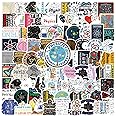 123Pcs Physics Stickers Pack, Science Aesthetic Vinyl Waterproof Sticker Decals for Water Bottle,Laptop,Phone,Skateboard,Scrapbooking,Bumper Decor for Kids Teens Adults Fans for Party Supply Decor