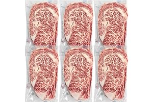 Nordic Catch Grade A5 Japanese Wagyu Steak Without Bone, Always Fresh Thick Cut, Skin-Packed 100% Authentic A5 Wagyu Steak from Kagoshima Reserve - Great Gift