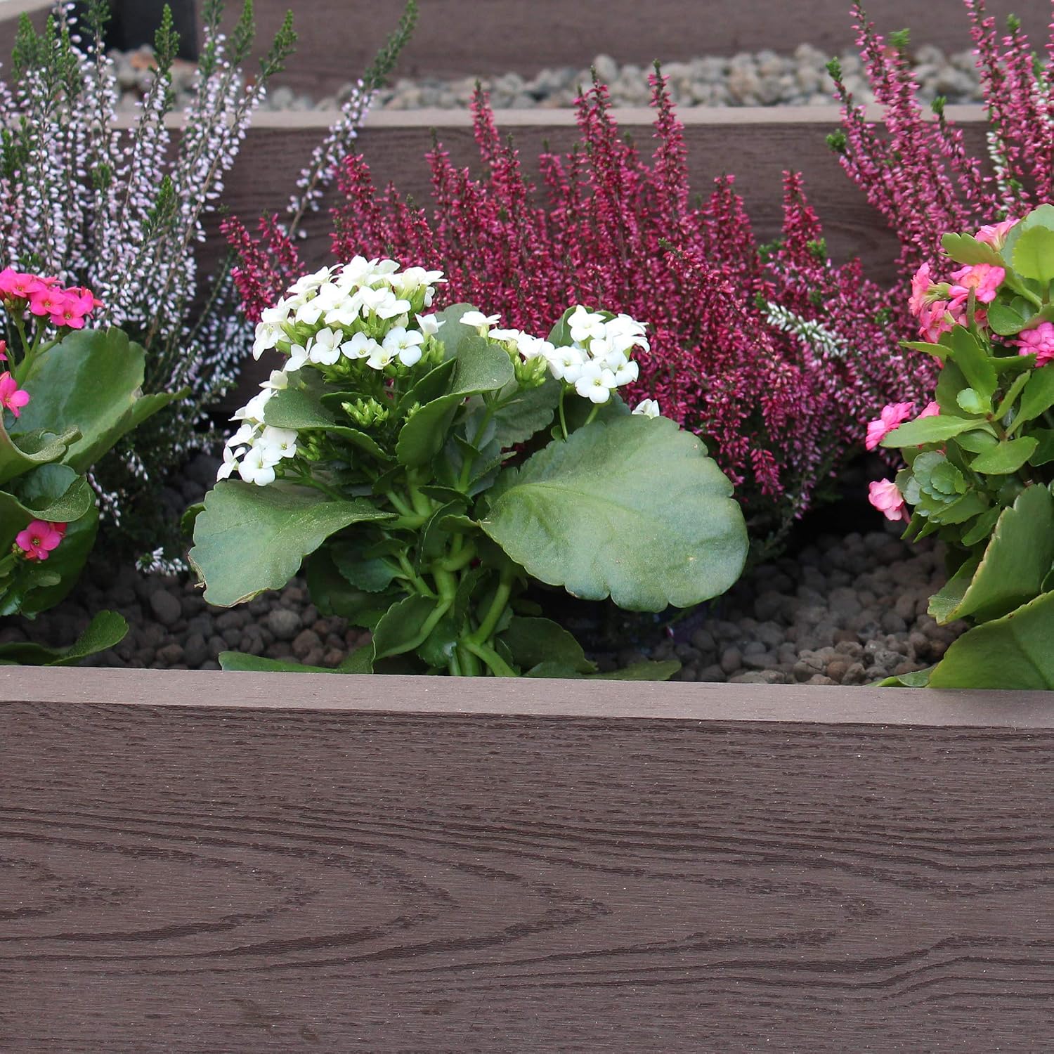 Tenax - WPC Flower Bed - Bordura Modular Decorativa de WPC ...