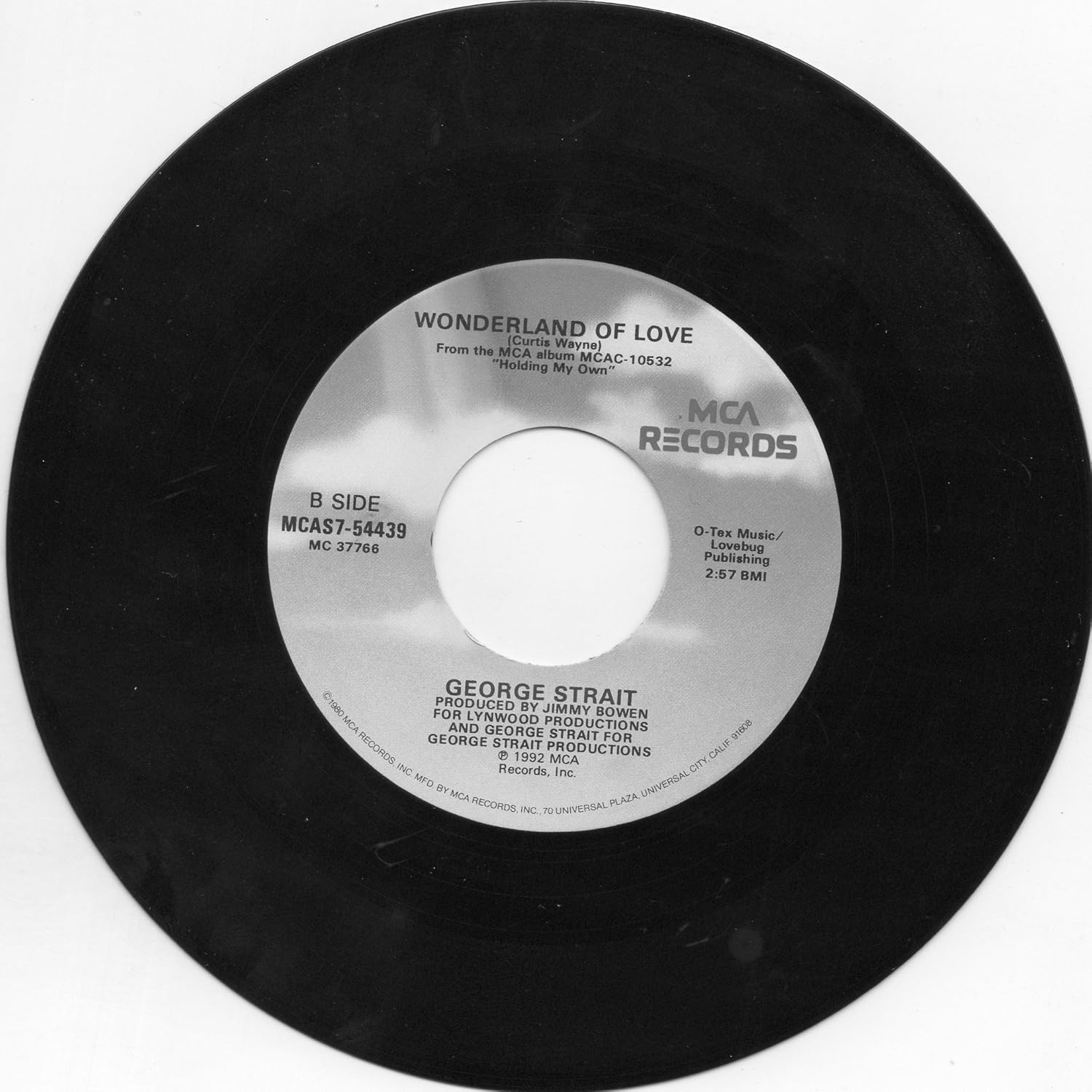 George Strait So Much Like My Dad B W Wonderland Of Love 7 45record Amazon Com Music