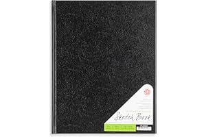 Pentalic Sketch Book, Hardbound, 8-1/2-Inch by 11-Inch