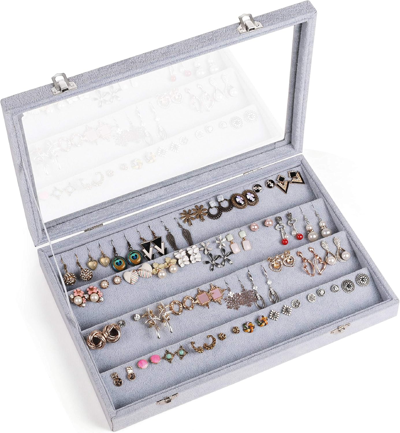 Boîte à Bijoux Pour Femme, Coffret à Bijoux En Cuir Verrouillable De 2 Couches Organisateur A Bijoux Petit Jewelry Stockage Cas Rangement Pour Bagues Boucles Doreilles Colliers Rose 70224454