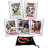 Ja'Marr Chase (5) Assorted Football Cards Gift Pack