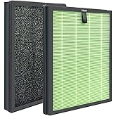 Can-Meageren MKD05 Replacement Filter HEPA, Compatible With Aroeve MKD05 Air Purifier, H13 3-Stage Filtration, 2-Pack