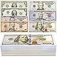 wadoaf 210 PCS Prop Money Number Learning Play Education Toys for Girls Boys,Develops Early Math Skills,Prop Money for Board Game, Moive, Magi