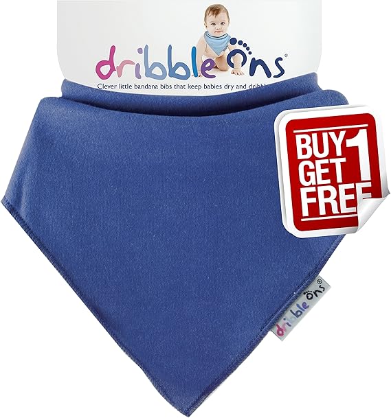 Dribble Ons Bib (024 Months) Buy One Get One Free (BOGOF) Navy