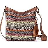 The Sak Lucia Crossbody Bag in Crochet, Convertible Purse with Adjustable Shoulder Strap