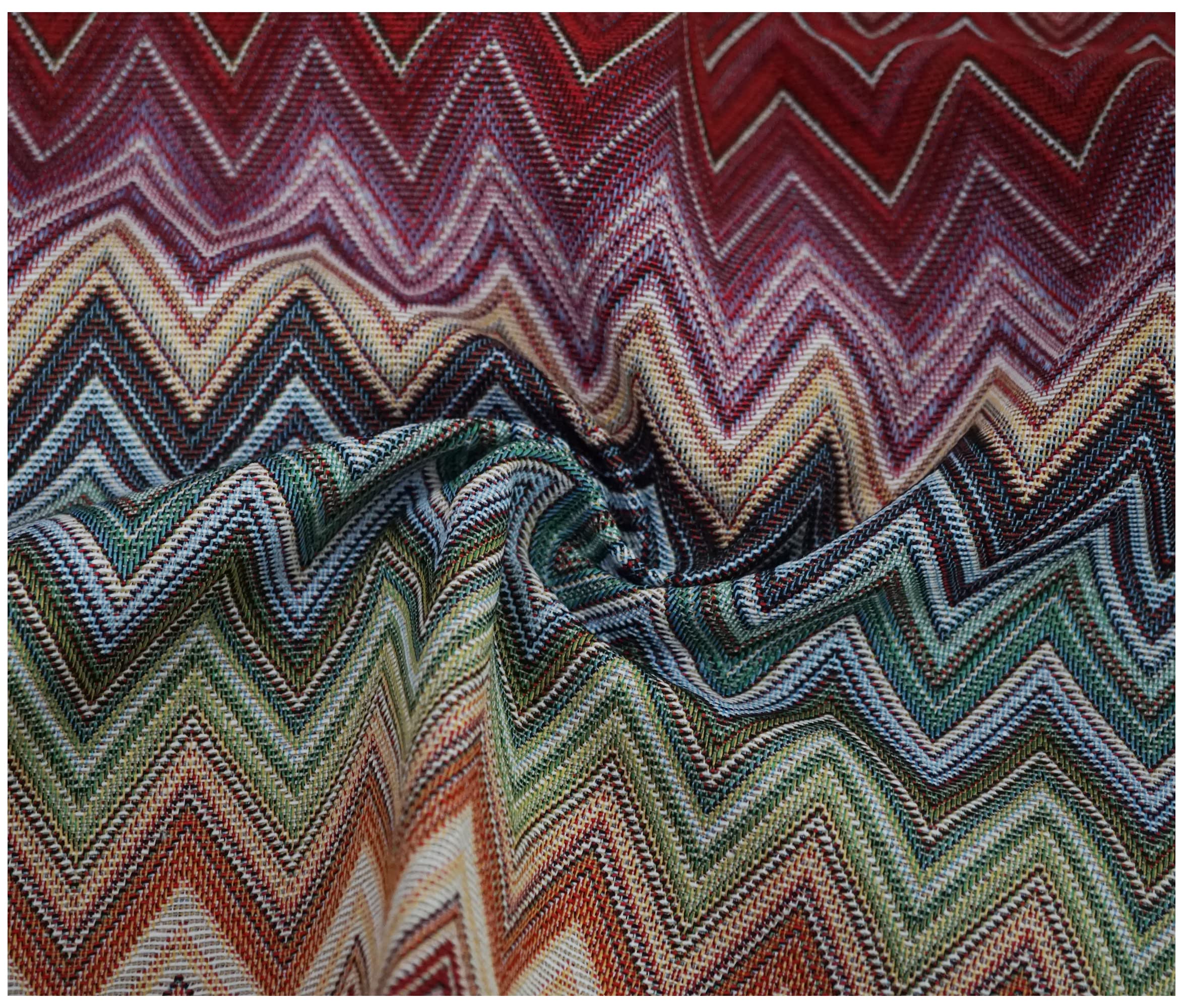 Luxury Tapestry Woven Curtain Upholstery Fabric Sofa Cushion Durable Material (200 x 140cm, Murano)