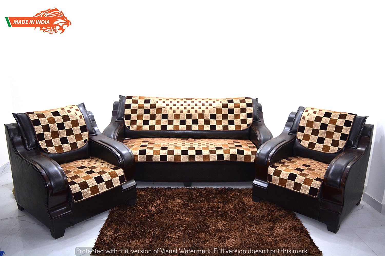 Buy Evergreen Six Pieces Sofa Cover Sofa Cover Set For Living