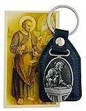 St Joseph The Worker Fob Style Key Chain with Holy