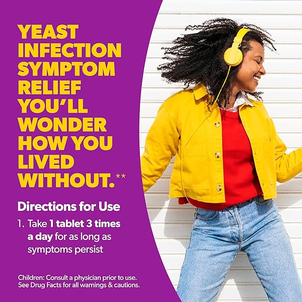 AZO YEAST PLUS DUAL RELIEF HOMEOPATHIC MEDICINE | YEAST INFECTION SYMPTOM RELIEF: ITCHING & BURNING | VAGINAL SYMPTOM RELIEF: OCCASIONAL ODOR & DISCHARGE | #1 MOST TRUSTED BRAND | 2 PACK (60CTX2)