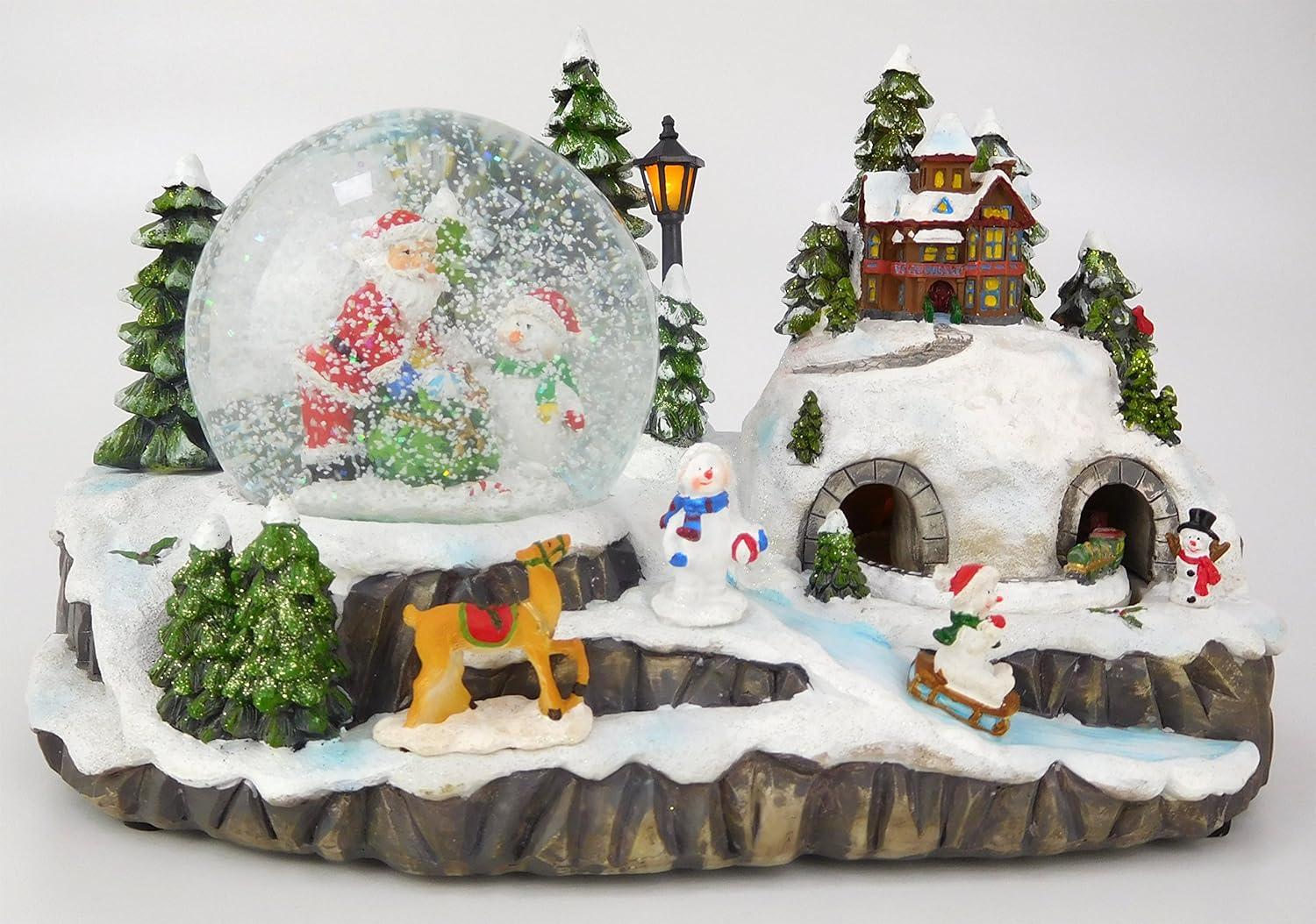 Christmas Concepts® 29cm Musical Christmas Resin Decoration With