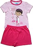 Disney Girls Doc McStuffins Short Cotton Pyjamas Ages 18 Months To 5 Years