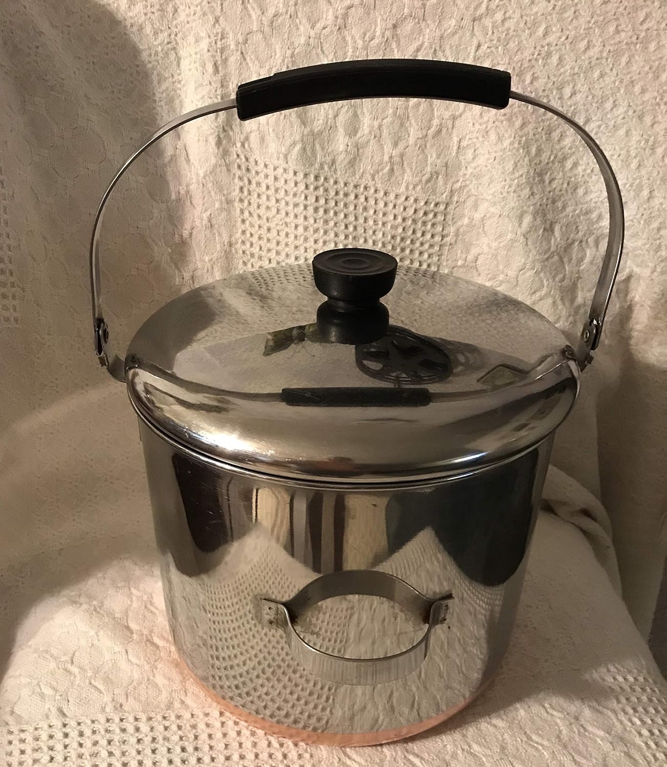 Vtg Revere Ware 8qt Stockpot