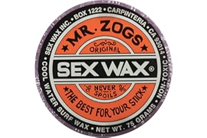 Mr Zogs Original Sexwax - Cool Water Temperature Grape Scented (Light Purple Color)