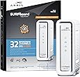 ARRIS SURFboard SB6190 DOCSIS 3.0 Cable Modem - Retail Packaging - White