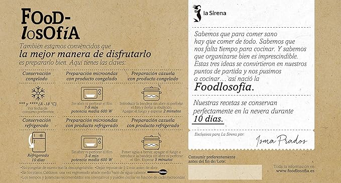 La Sirena Bacalao Con Alubias 410 g: Amazon.es: Alimentación y bebidas