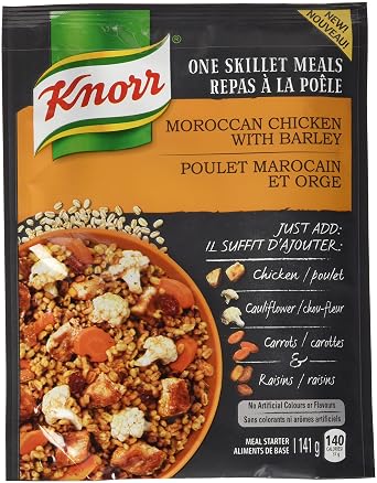 Knorr One Skillet Meals Moroccan Chicken With Barley 141g