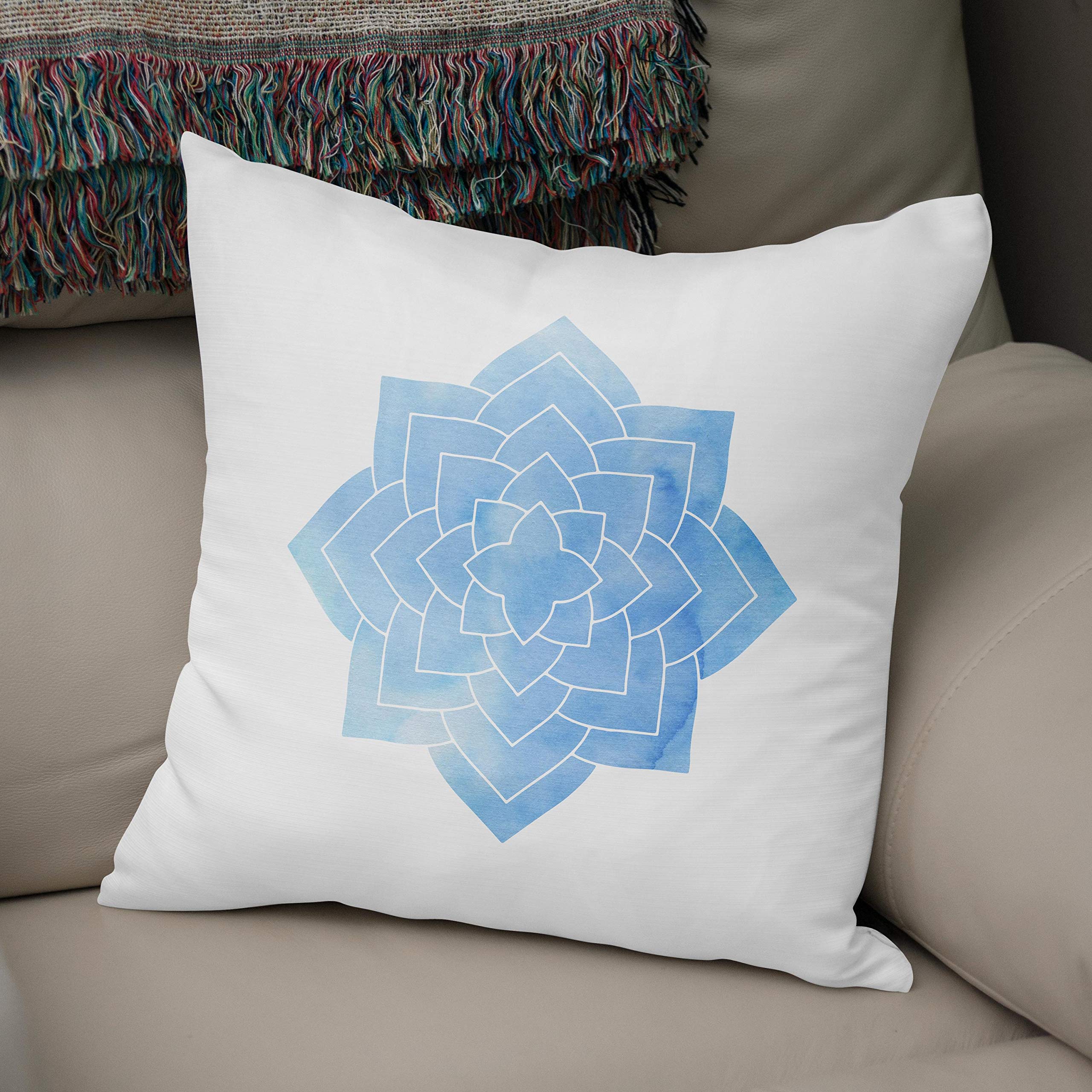 Bonamaison, Decorative Cushion Cover - 50% Cotton 50% Polyester - 43x43cm - Designed and Manufactured in Turkey