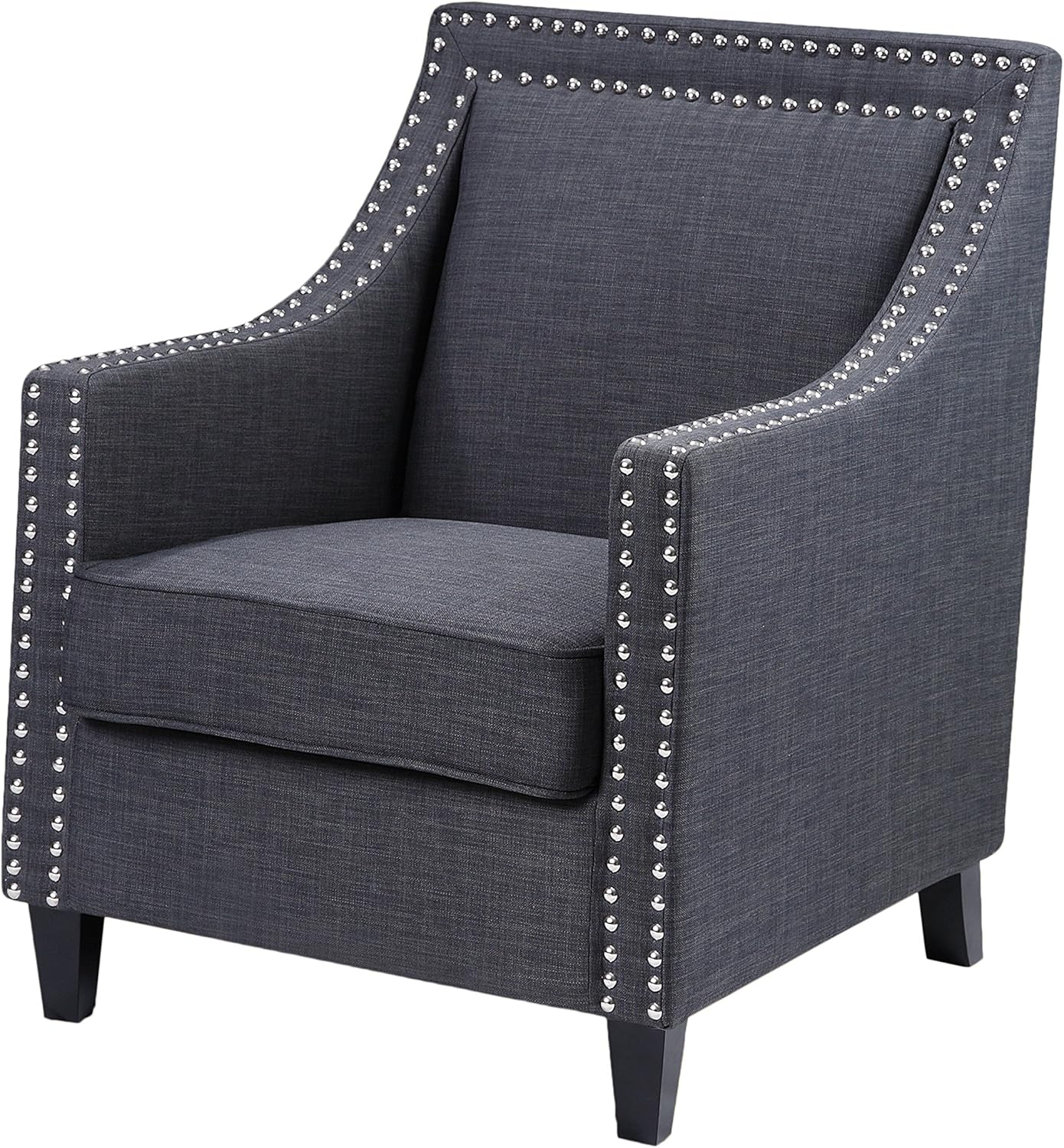 Best Master Furniture Xenia Tufted Fabric Accent Chair