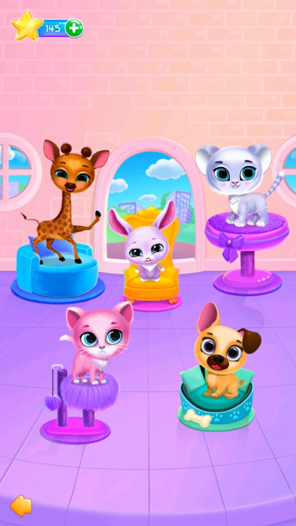 Kiki & Fifi Bubble Party Fun Pet Care, Baking, Puzzle, Dress Up