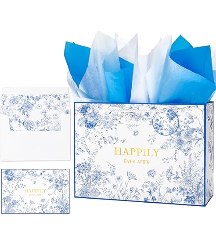 Juvale Sacs Cadeaux De Mariage Pour Mariage, Sacs Avec Inscription