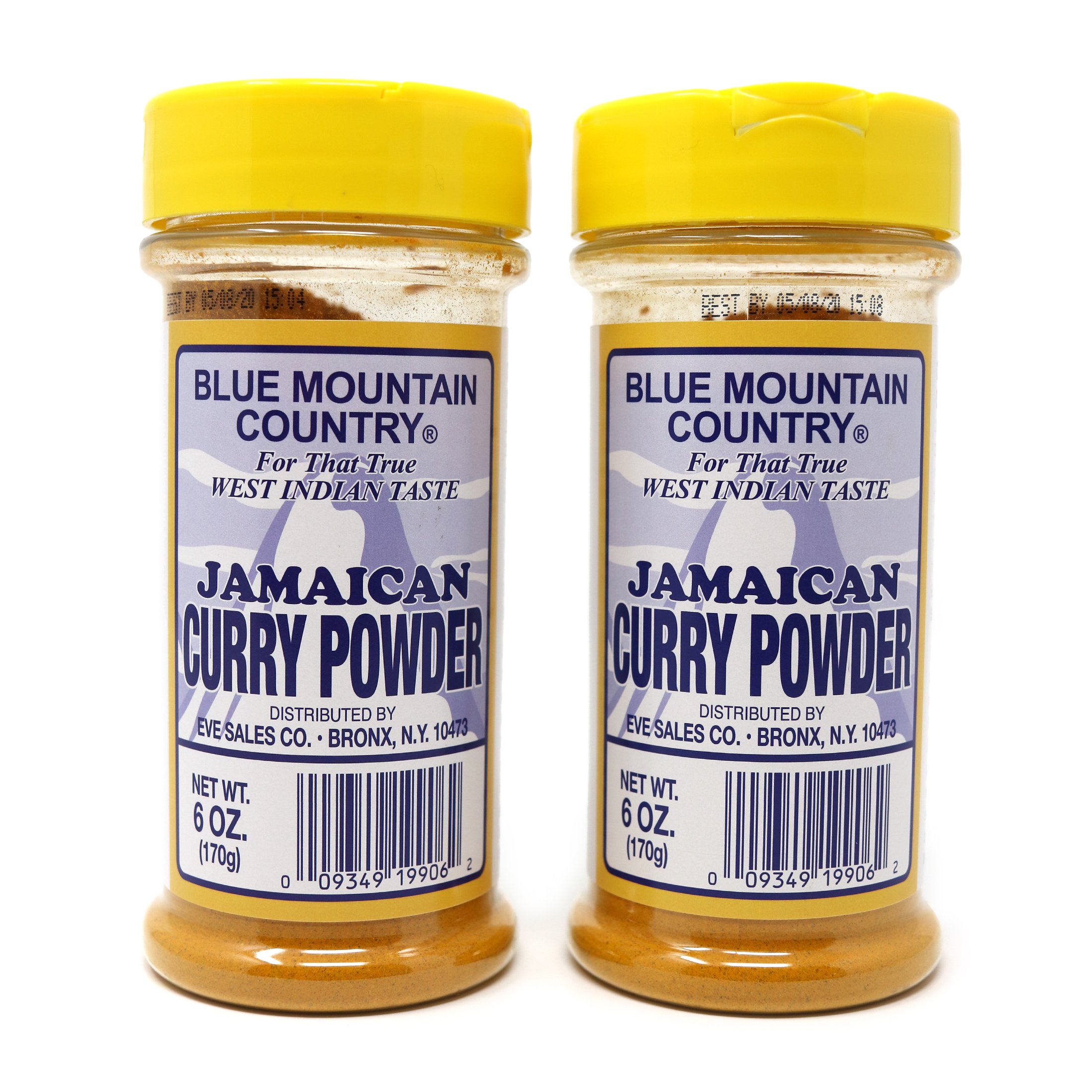 Blue Mountain Country Jamaican Curry Powder HOT 6 Oz (Pack