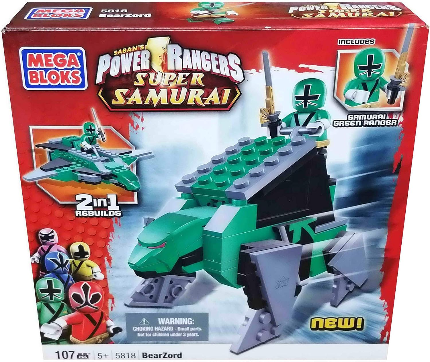 mega bloks samurai