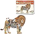 The Learning Journey: Wildlife World - Safari Puzzle - 200pcs Challenging Jigsaw Puzzles - Intellectual Game Learning Education Kids Age 6-12