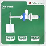 Fluidmaster B610 WC Fill Valve Side Entry Low Pressure Quiet Fast Fill view 7