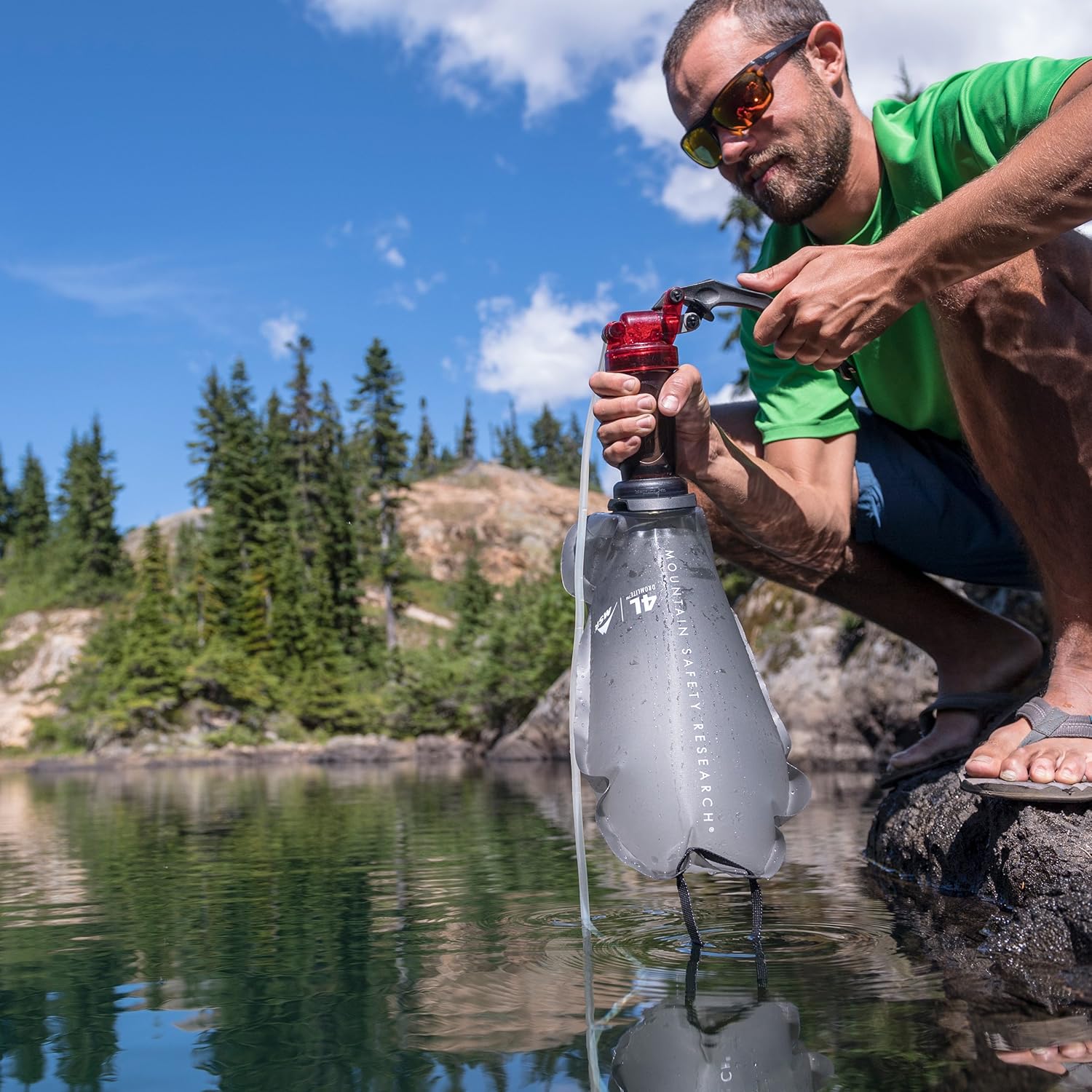 MSR DromLite Bag Water Reservoir, 4-Liter, Grey : Sports & Outdoors