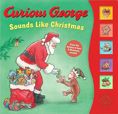Download Curious George Sounds Like Christmas sound book PDF