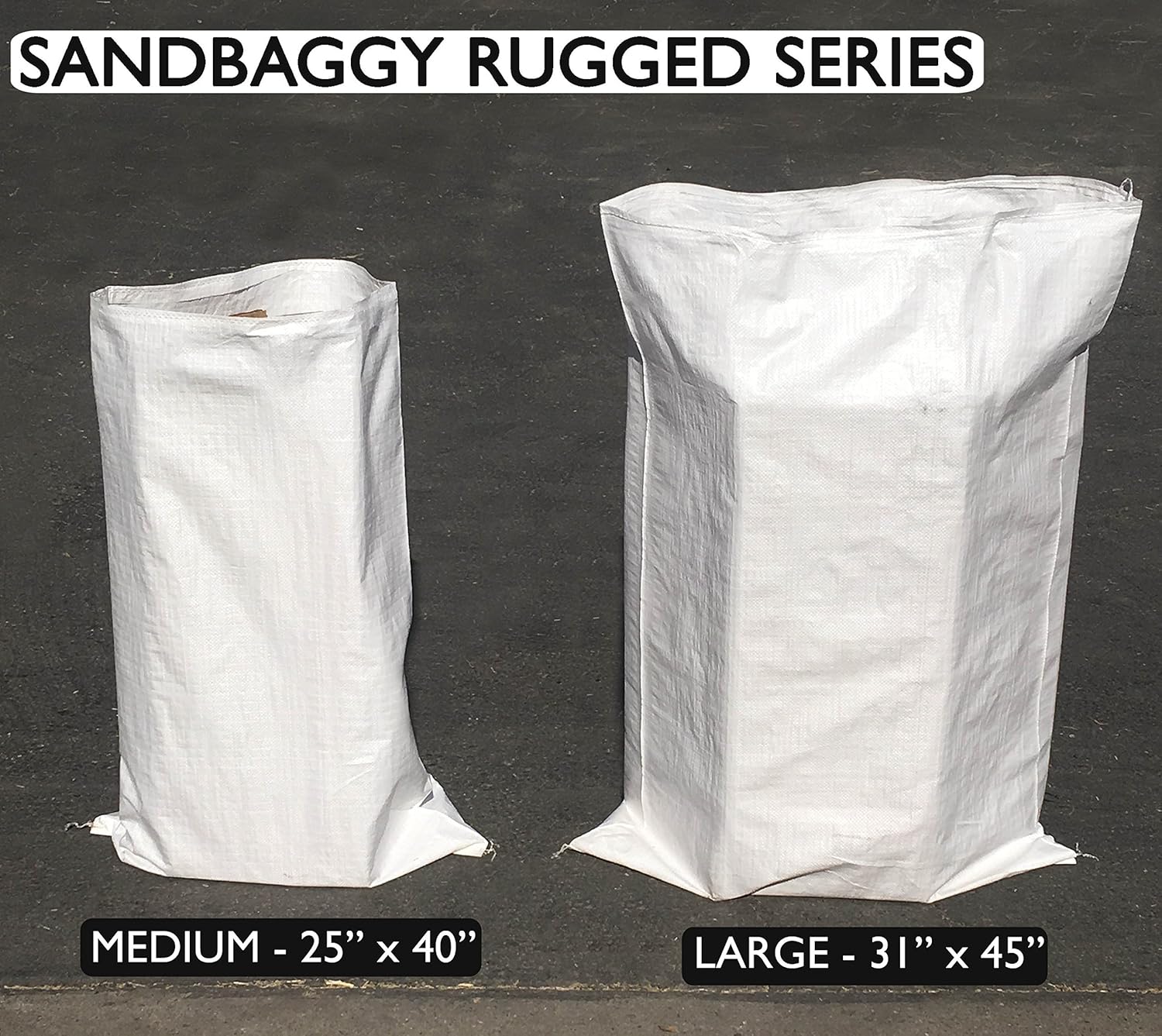 100 Size 31 x 45 Heavy Duty Garbage Bags Dumpster Bag Contractor Bags 6 mil Thick Heavy Duty