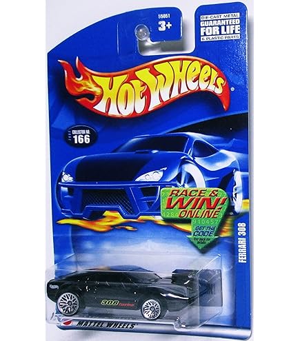Amazon.com: Hot Wheels 1997 #547 Ferrari 308 White