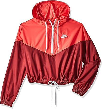 cortavientos nike mujer blanco