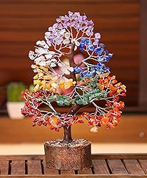 Crocon Seven Chakra Gemstone Tree Feng Shui